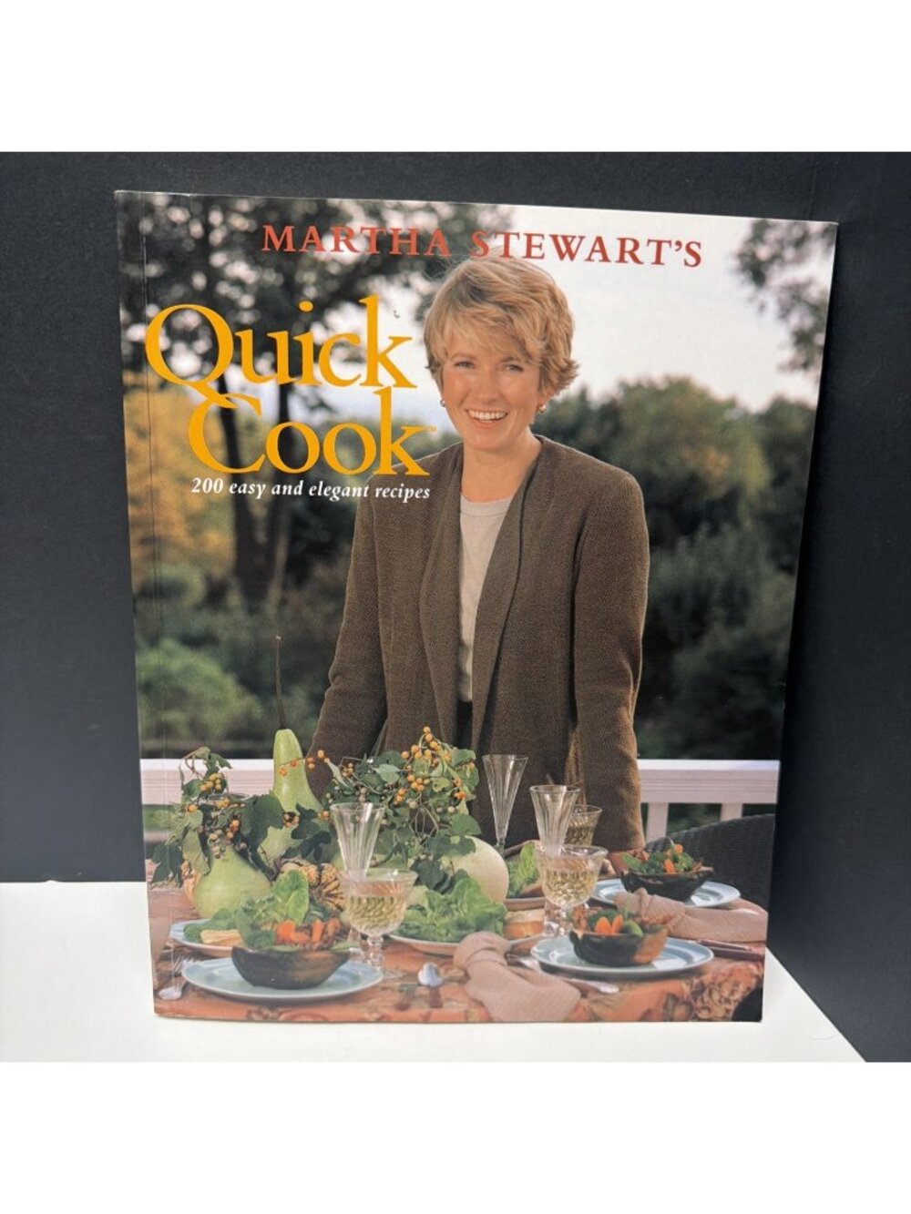 Martha Stewart Quick Cook 1983 Paperback Book 200 Easy And Elegant Recipes